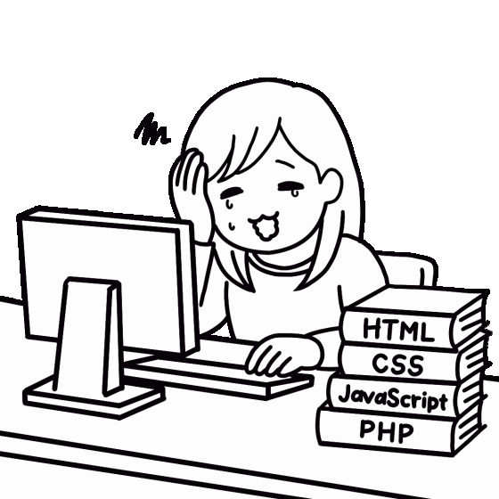 Webスクールで勉強中の私